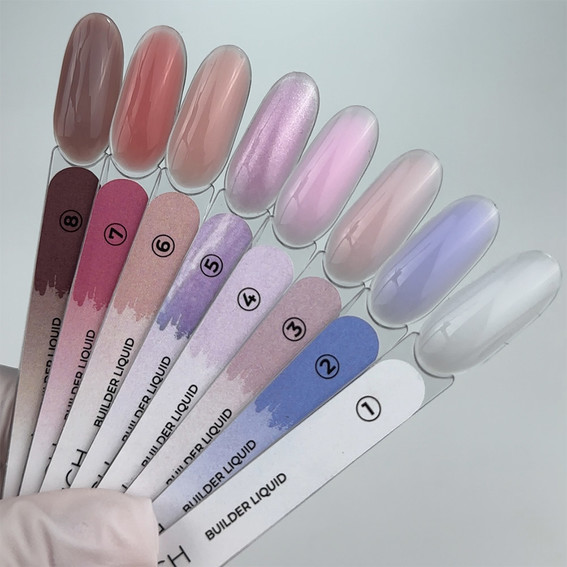 палитра жидких гелей