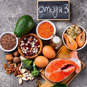 Various omega-3-rich foods