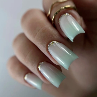 ombre nägel für waage