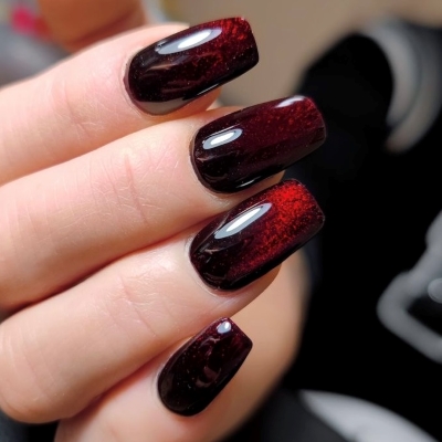 dunkle skorpion-nägel