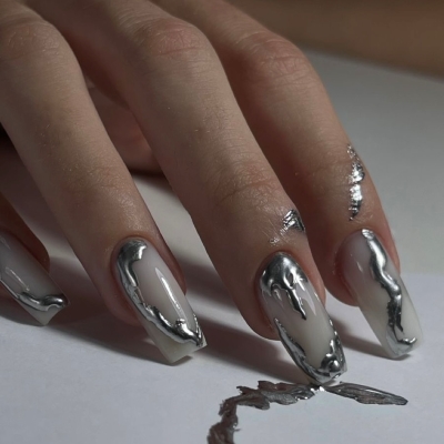 kreative wassermann-nägel