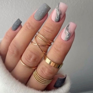 Strasssteine Nageldesign Ideen