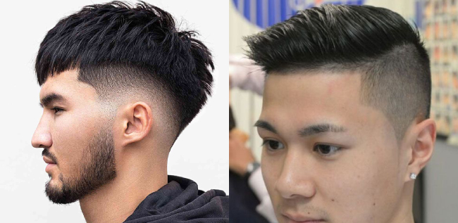 Asiatischer Edgar cut