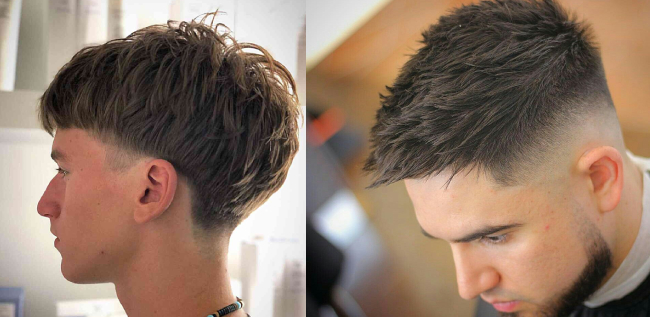 Beliebter Mid Taper Fade Frisur Edgar