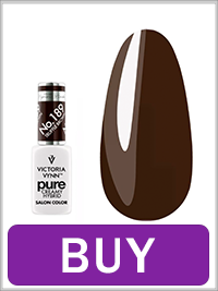 Gel Polish Victoria Vynn PURE CREAMY HYBRID 189 Truffle Brown