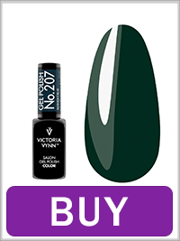 Gel Polish Victoria Vynn COLOR COVER 207 Dark Emerald 8ml