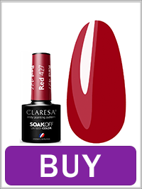 Gel Polish Claresa RED 427 red 5 ml