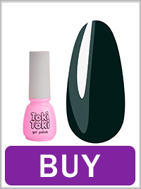 Gel Polish Toki-Toki Autumn Green AG06 dark green 5 ml