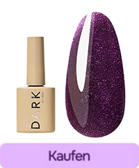Gel-Nagellack Dark Katzenauge 15 Lila 6 ml