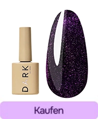 Gel-Nagellack DARK Katzenauge 17 Dunkelviolett 6ml