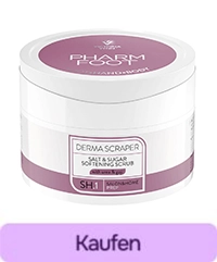 Belebendes Salz-Zucker-Peeling PHARM FOOT Derma Scraper 200 g