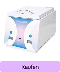 Trockenaufbewahrungsbehälter MICROSTOP M2 Rainbow zur Sterilisation von Instrumenten