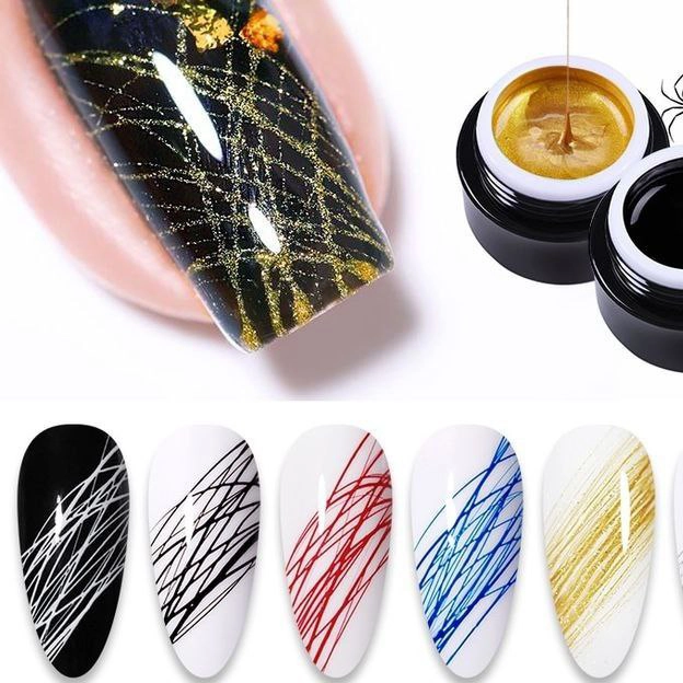 color gel paint with sticky layer