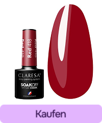 Nagellack Claresa RED 418 rot 5 ml
