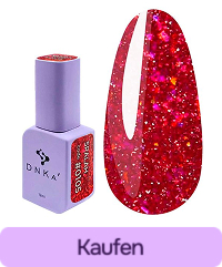 Nagellack DNKa 0105 rot glänzend 12 ml