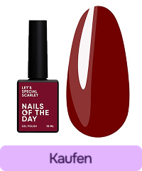 Nagellack NAILSOFTHEDAY Let's special scarlet