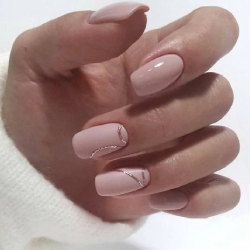 нюдовый маникюр