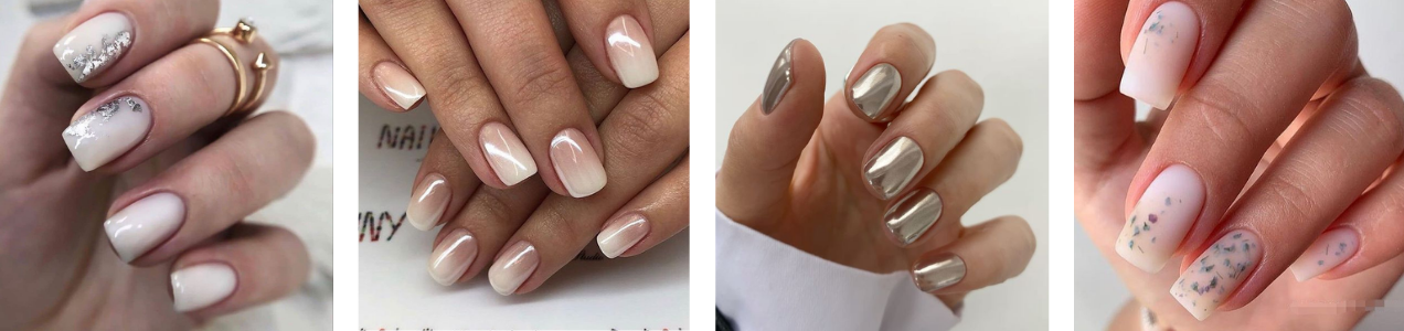 effektvolle designs für kurze nägel