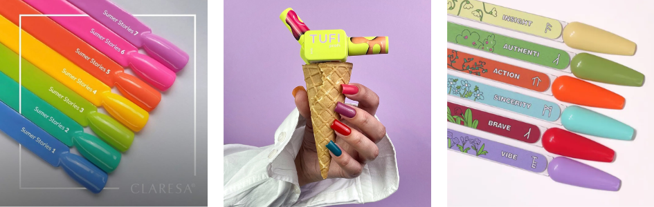 beste Farbe für den Sommer Hybridlacke